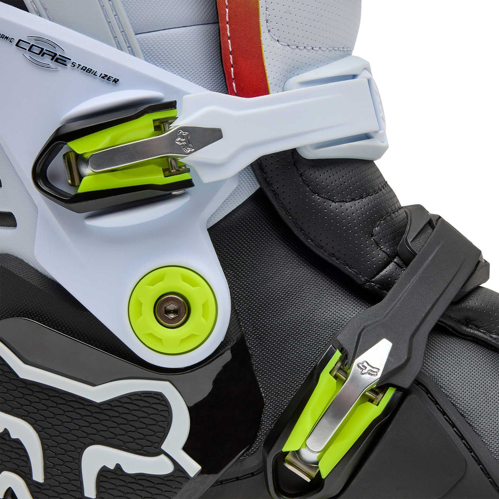 FOX Racing Motocross Boots - Motion HELLO FUTURE (Red/Black/White)