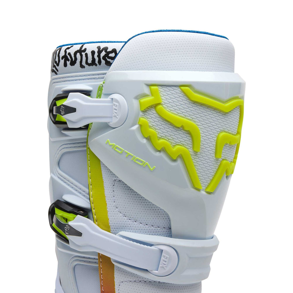 FOX Racing Motocross Boots - Motion HELLO FUTURE (Red/Black/White)