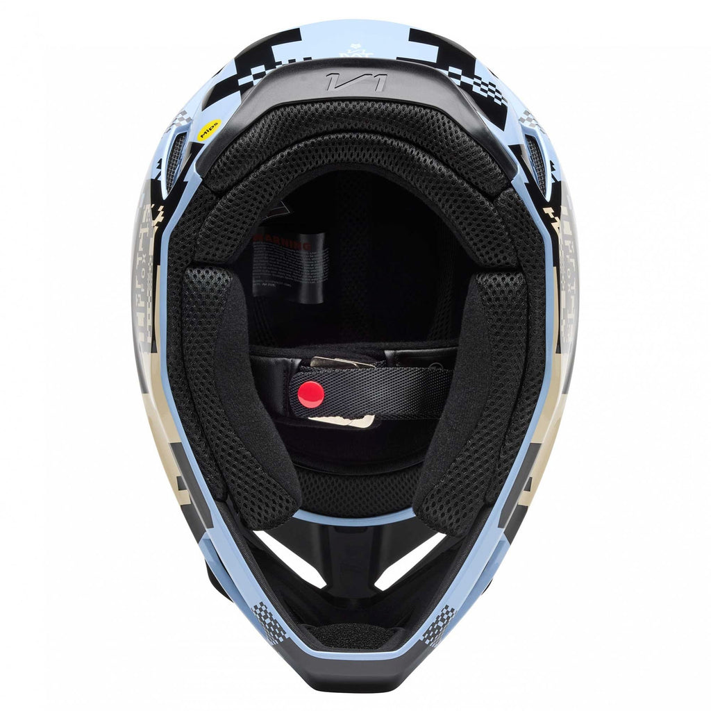 FOX Racing MX | Enduro Helmet - V1 DIGI IMAGE (Light Slate)