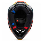 FOX Racing V3 RS Carbon GRID MX | Enduro Helmet (Black/Orange)