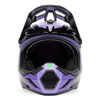 FOX Racing V3 RS Carbon GRID MX | Enduro Helmet (Black/Purple)