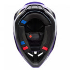 FOX Racing V3 RS Carbon GRID MX | Enduro Helmet (Black/Purple)