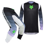 FOX (SALE) Jersey & Pant Kit - FlexAir GRID (Black/Purple)