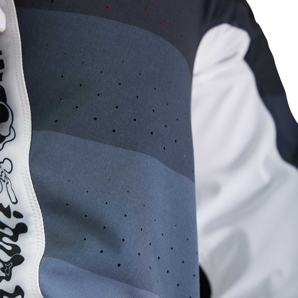 FOX (SALE) Jersey & Pant Kit - FlexAir GRID (Black/Purple)