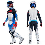 FOX (SALE) Jersey & Pant Kit - 360 FADE (White/Blue)