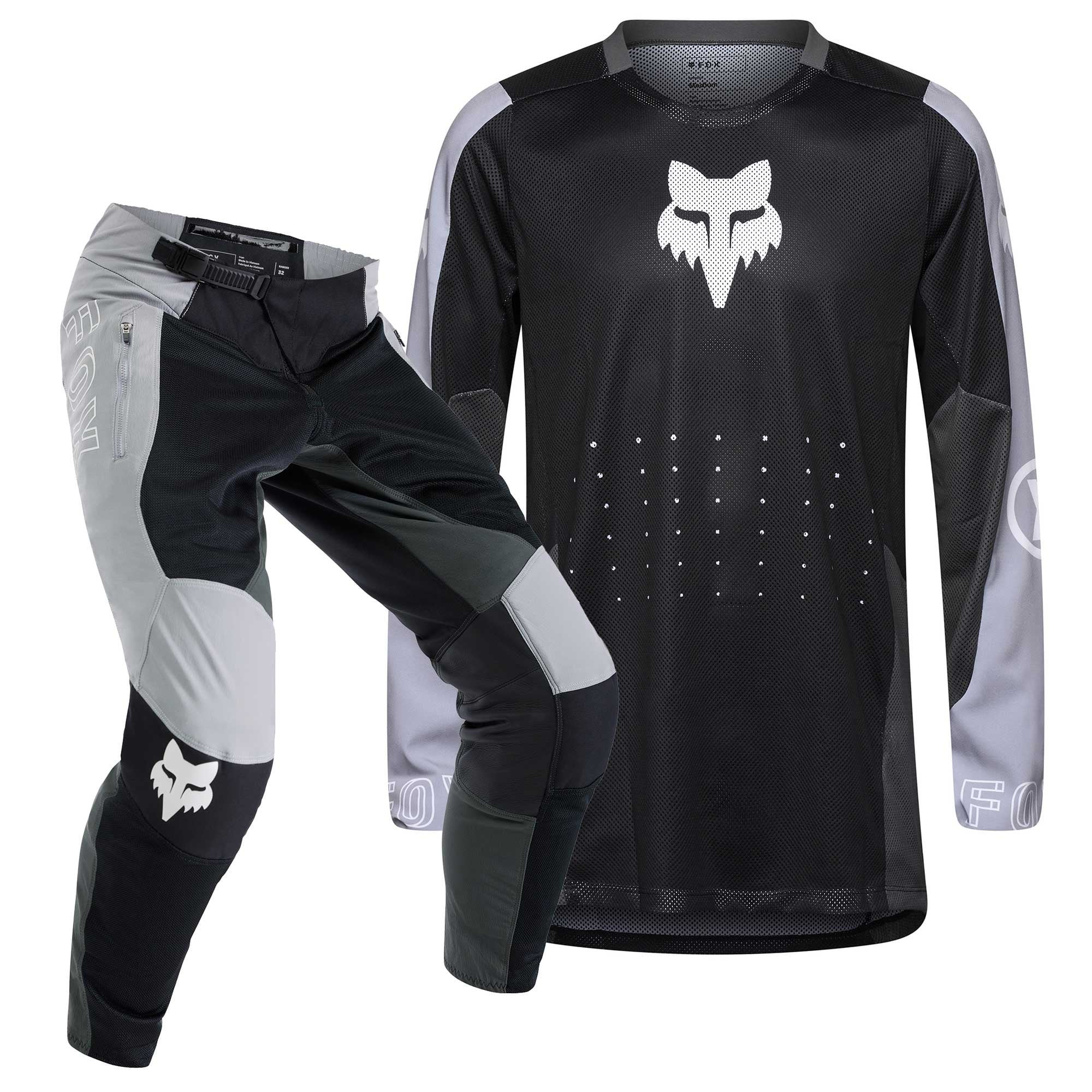FOX (SALE) Enduro Jersey & Pant Kit Deal - RANGER AIR (Black)