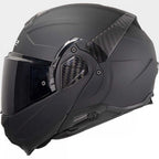LS2 Motorcycle Touring Flip Over Helmet - FF910 Advant 2 - Solid (Matt Black)