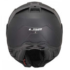 LS2 Motorcycle Touring Flip Over Helmet - FF910 Advant 2 - Solid (Matt Black)