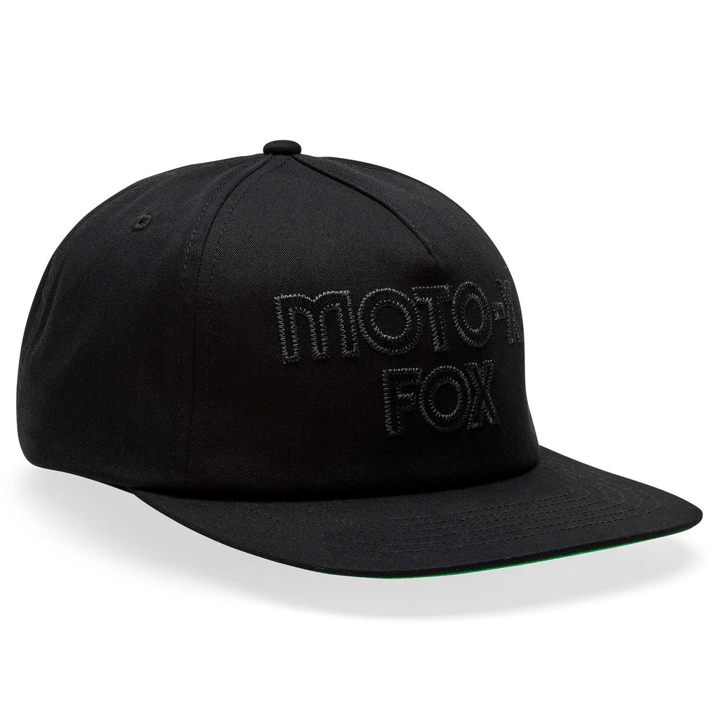 Fox (SALE) Mens Cap - MOTO-X Adjustable Hat (Black)