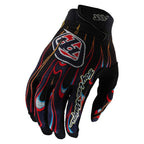 Troy Lee MX | MTB MX Gloves - AIR TORCHED (Black/Red)