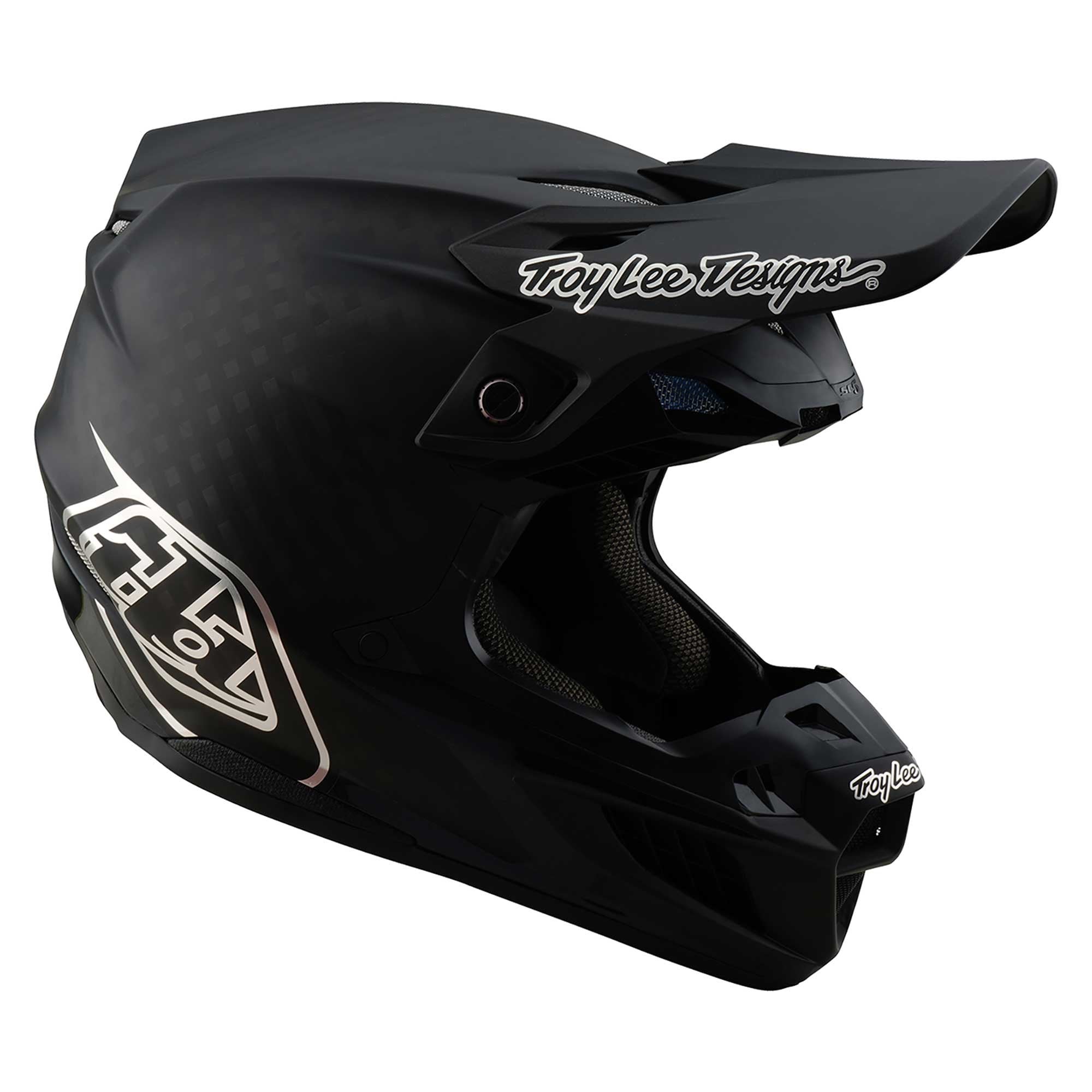 Troy Lee MX | Enduro Helmet - SE5 Carbon MIPS Mono (Black)