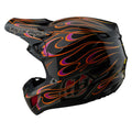 Troy Lee Motocross Helmet - SE5 Composite MIPS Integra - Torched (Black/Grey/Red)