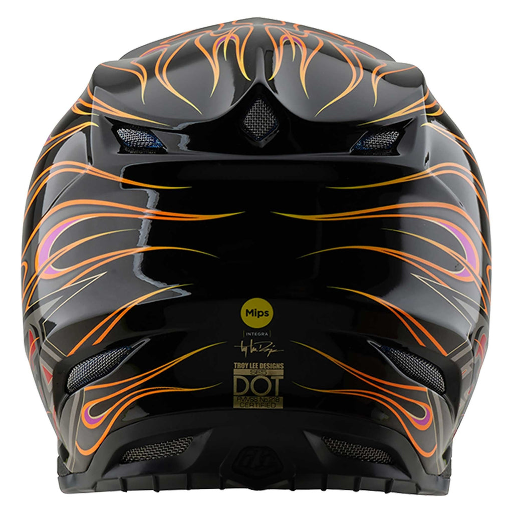 Troy Lee Motocross Helmet - SE5 Composite MIPS Integra - Torched (Black/Grey/Red)