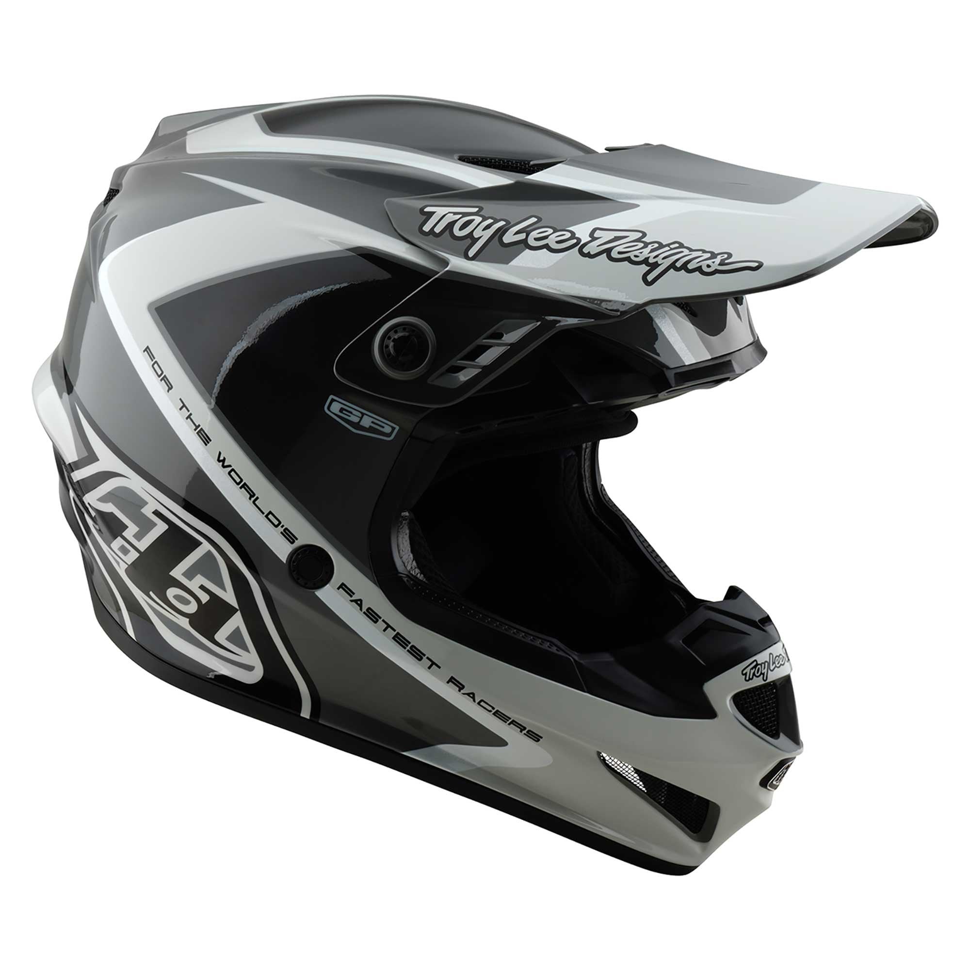 Troy Lee Motocross Helmet - GP Shutter (Grey)