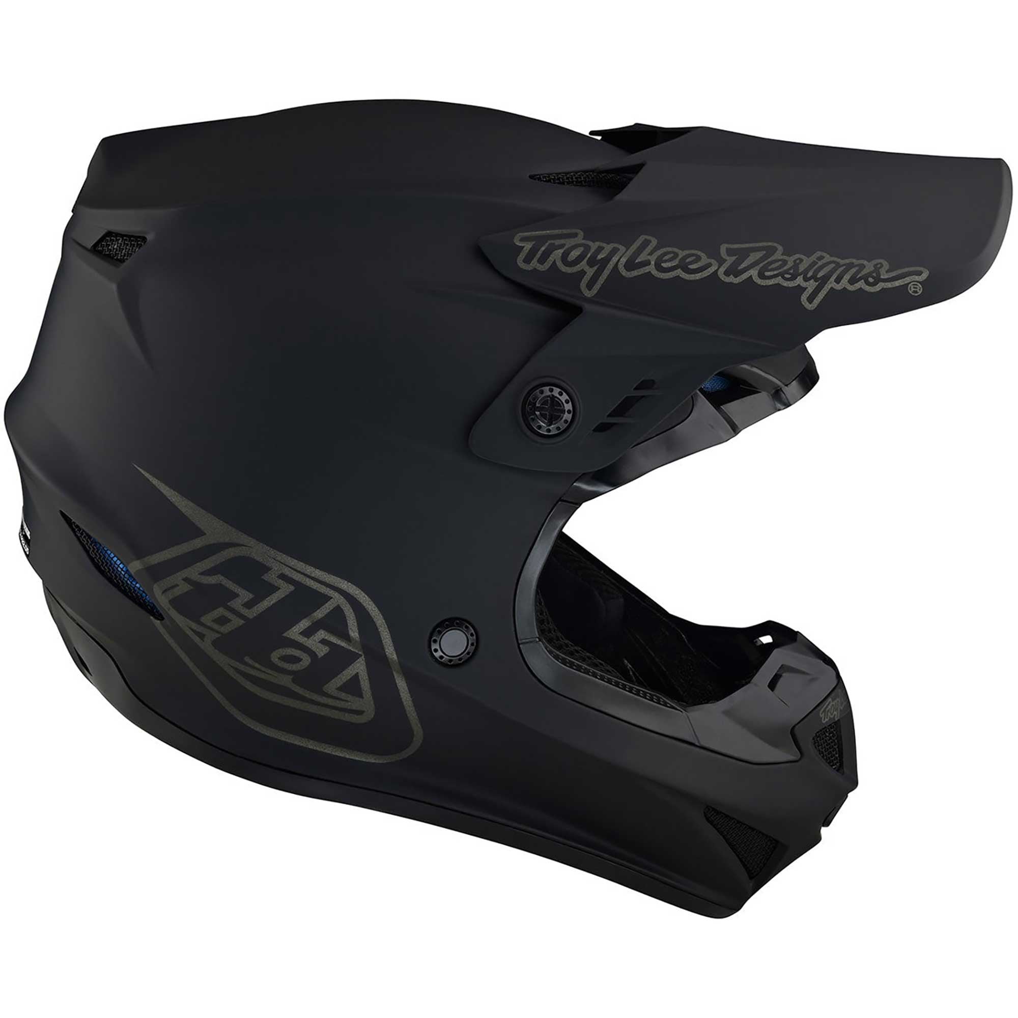 Troy Lee Motocross Youth Helmet - GP MONO (Black)