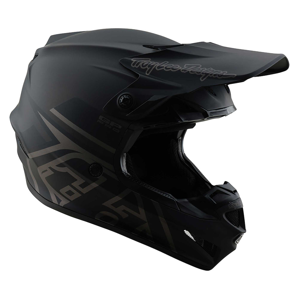 Troy Lee Designs MX | Enduro Helmet - GP Pro MIPS MONO (Matte Black)
