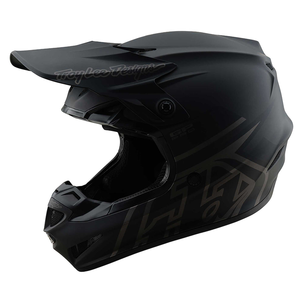 Troy Lee Designs MX | Enduro Helmet - GP Pro MIPS MONO (Matte Black)