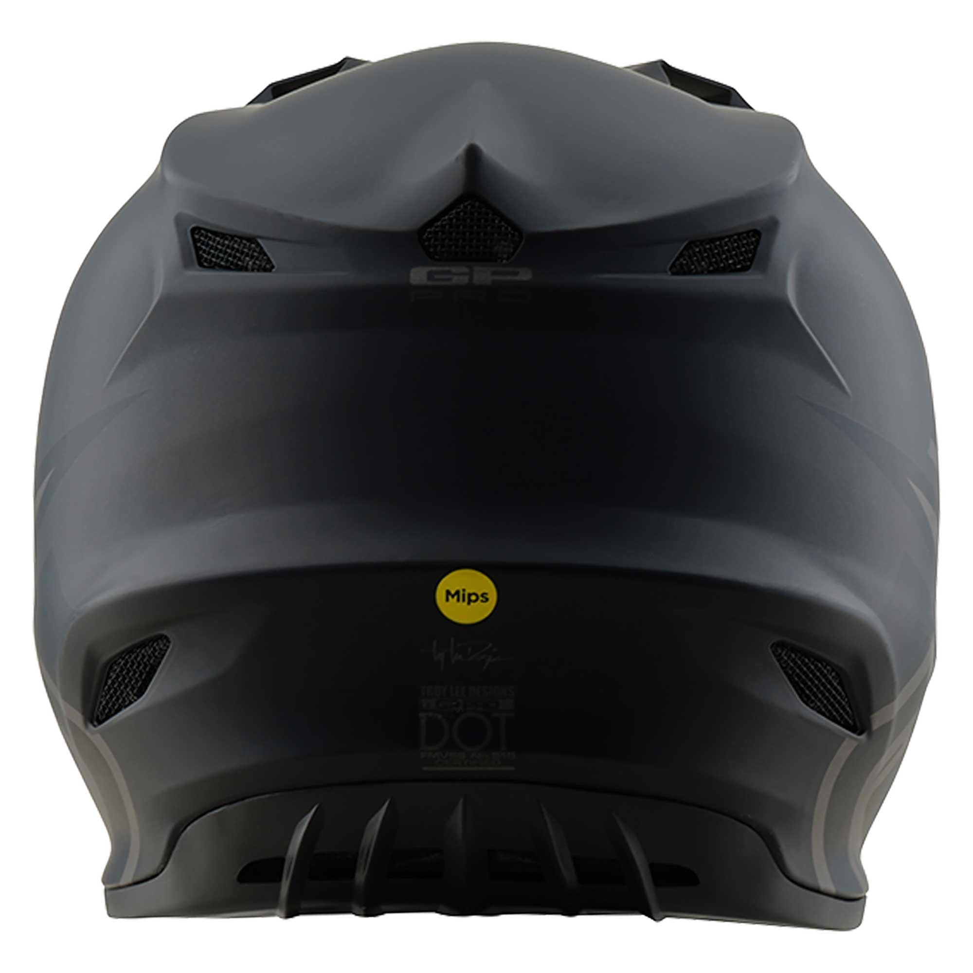 Troy Lee Designs MX | Enduro Helmet - GP Pro MIPS MONO (Matte Black)