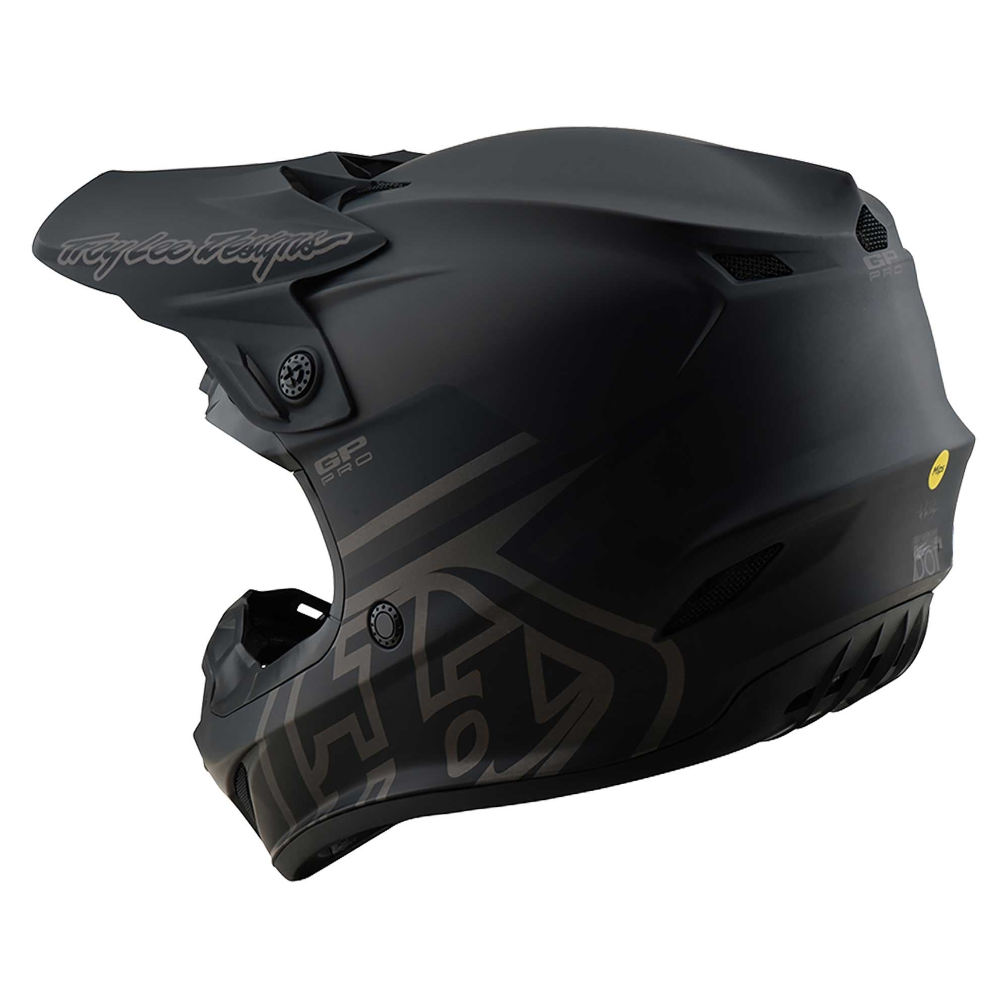 Troy Lee Designs MX | Enduro Youth Helmet - GP Pro MIPS MONO (Matt Black)
