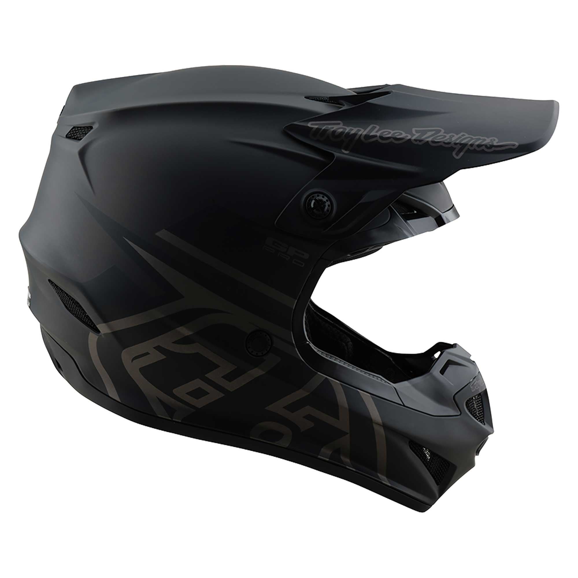 Troy Lee Designs MX | Enduro Youth Helmet - GP Pro MIPS MONO (Matt Black)