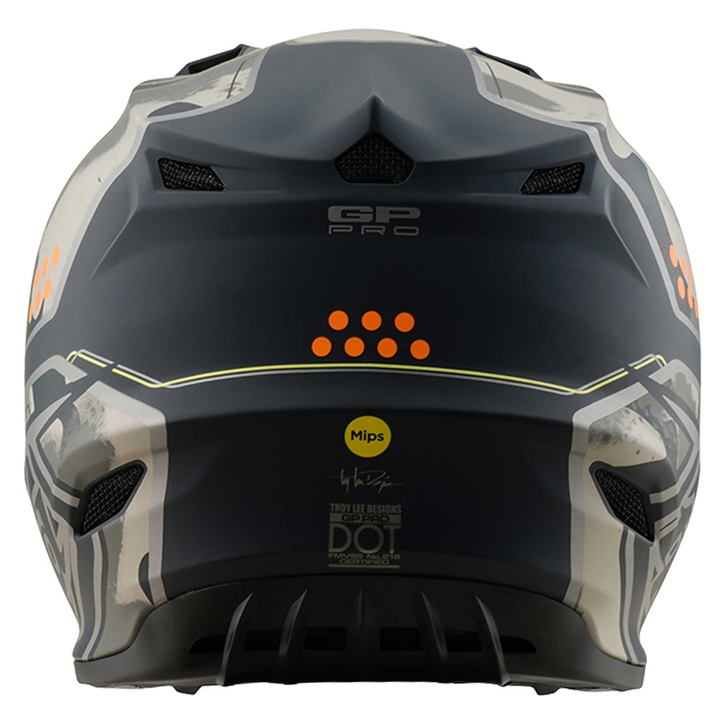 Troy Lee Motocross Helmet - GP Pro MIPS Trooper (Black/Caper)