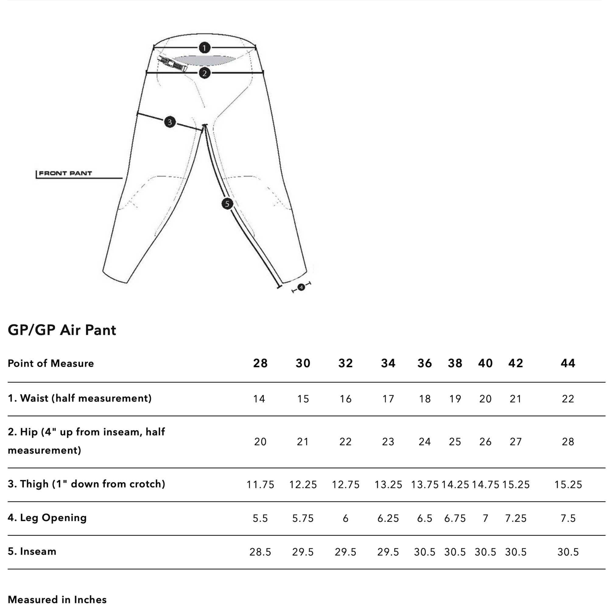 Troy Lee Designs MX Pants - GP PRO MONO (Orange)