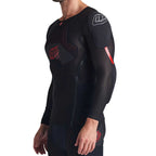 Troy Lee Designs STAGE Ghost D3O MX | MTB Protection Armour Jacket - Long Sleeve (Black)