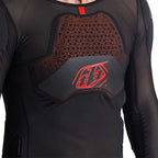 Troy Lee Designs STAGE Ghost D3O MX | MTB Protection Armour Jacket - Long Sleeve (Black)