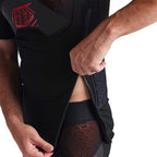 Troy Lee Designs STAGE Ghost D3O MX | MTB Protection Armour Jacket - Short Sleeve (Black)