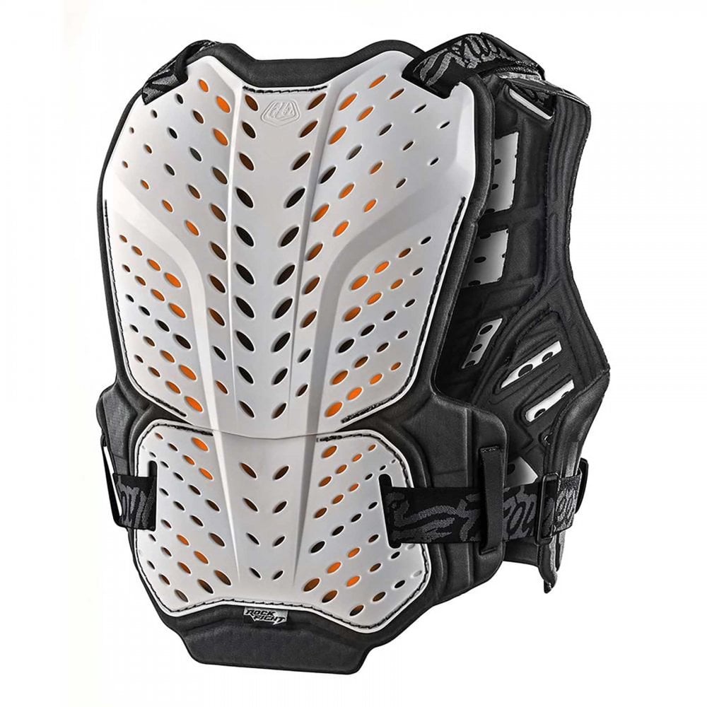 Troy Lee Designs MX | MTB Chest Protector - ROCKFIGHT CE (White)