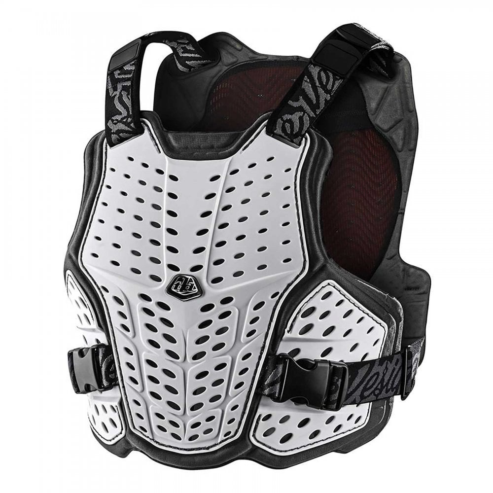 Troy Lee Designs MX | MTB Chest Protector - ROCKFIGHT CE FLEX (White)