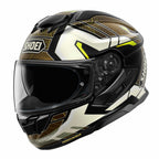 Shoei GT Air 3 Hike TC11 Motorcycle Helmet (White/Gold/Fluo)