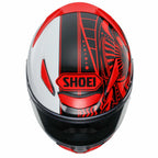 Shoei NXR2 Beaut TC1 Motorcycle Helmet (White/Red/Black)