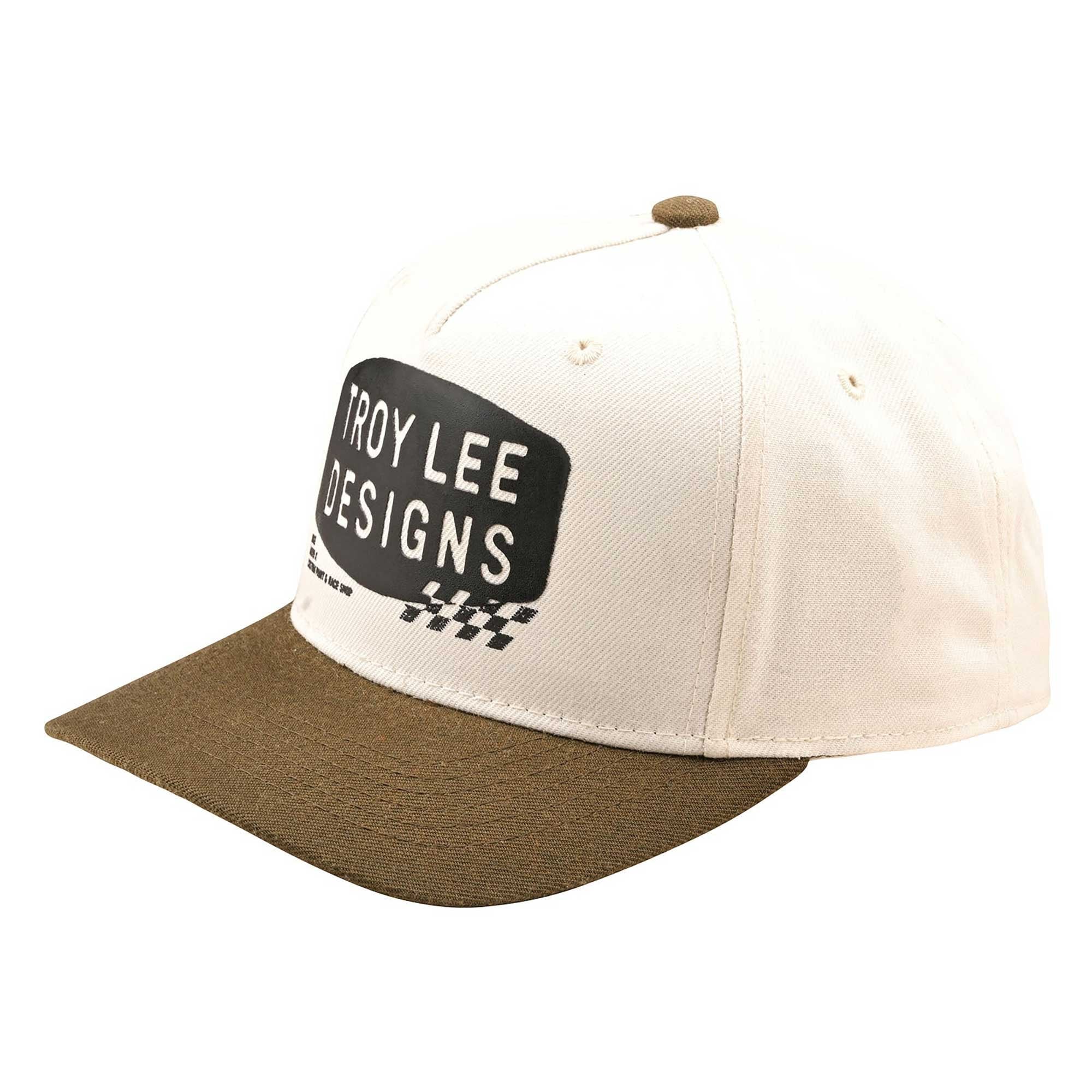 Troy Lee Cap, Curved Snapback - STAMP