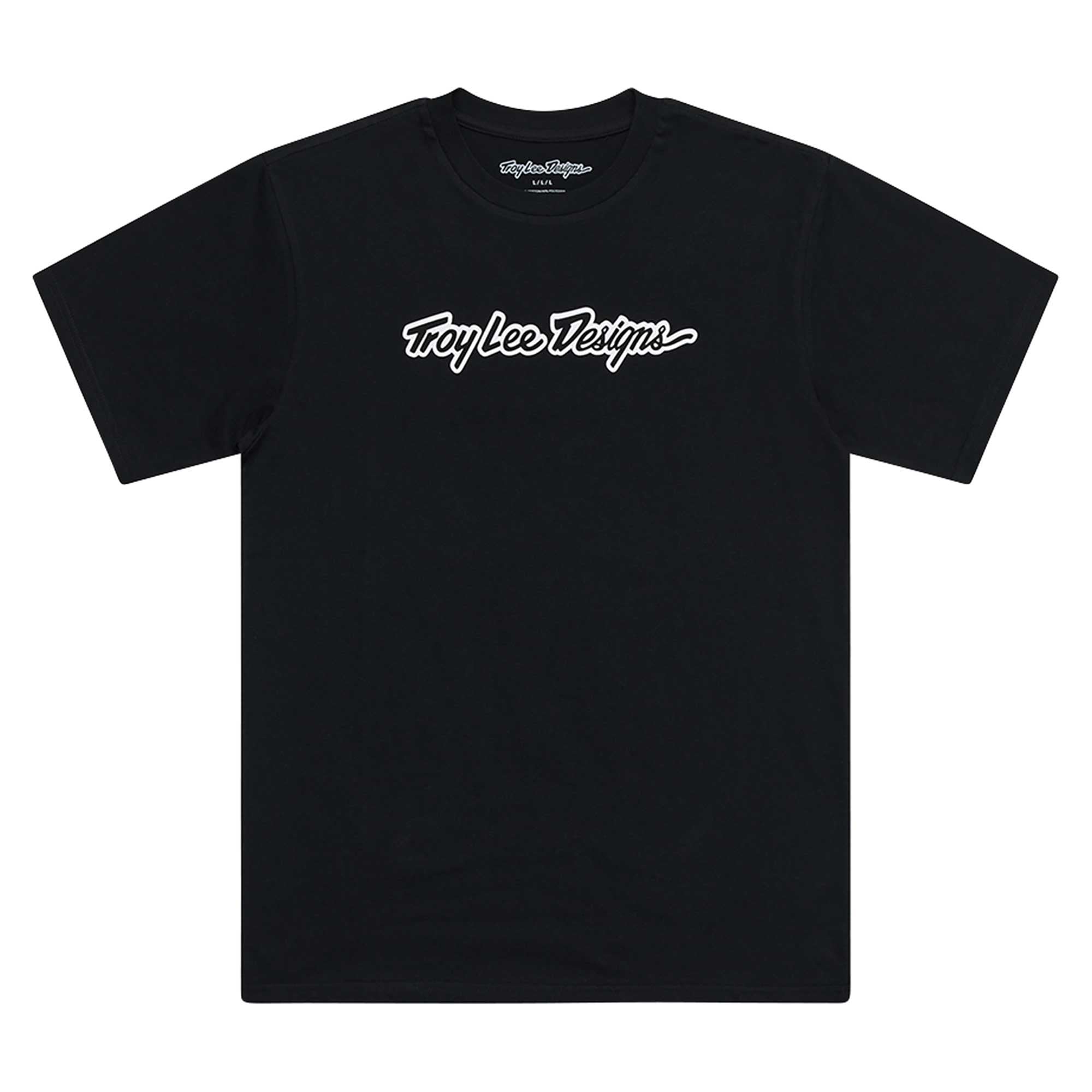 Troy Lee Designs T-Shirt - SIGNATURE (Black)