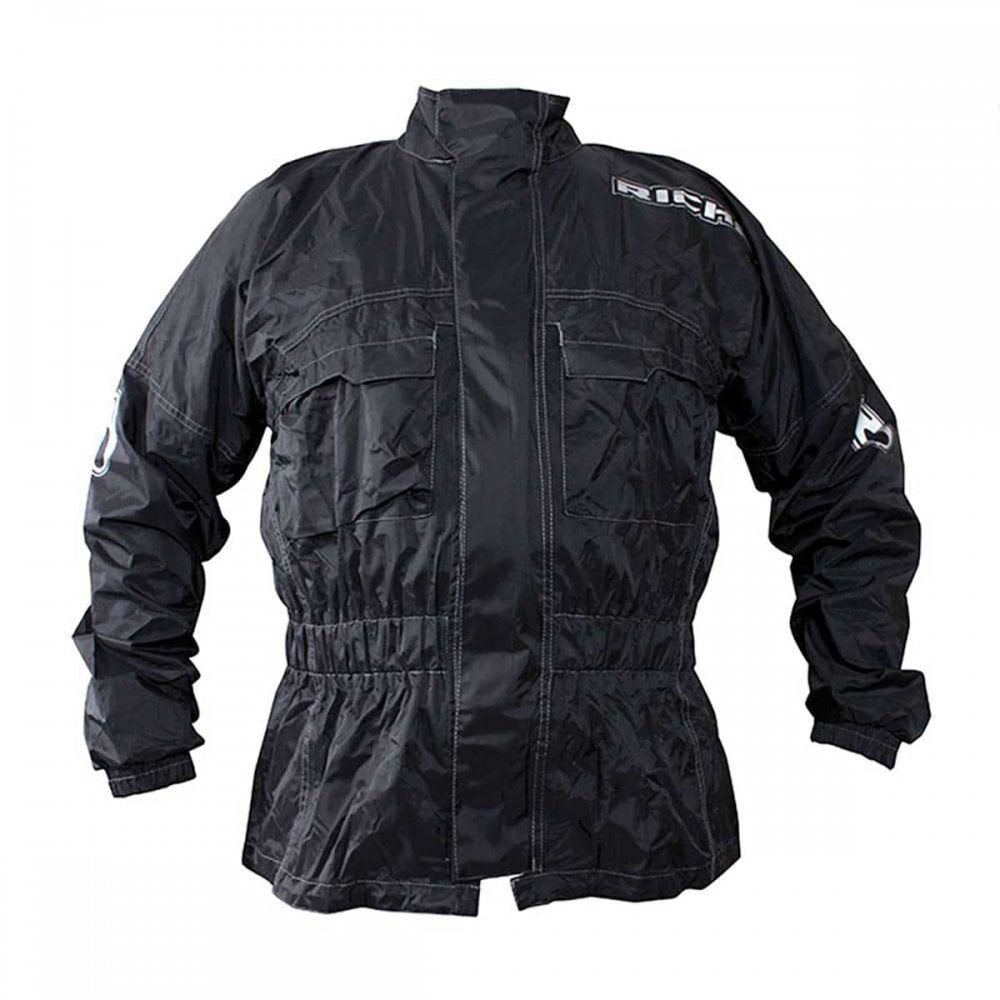 Richa (SALE) Waterproof Over Jacket - Rain Warrior (Black)