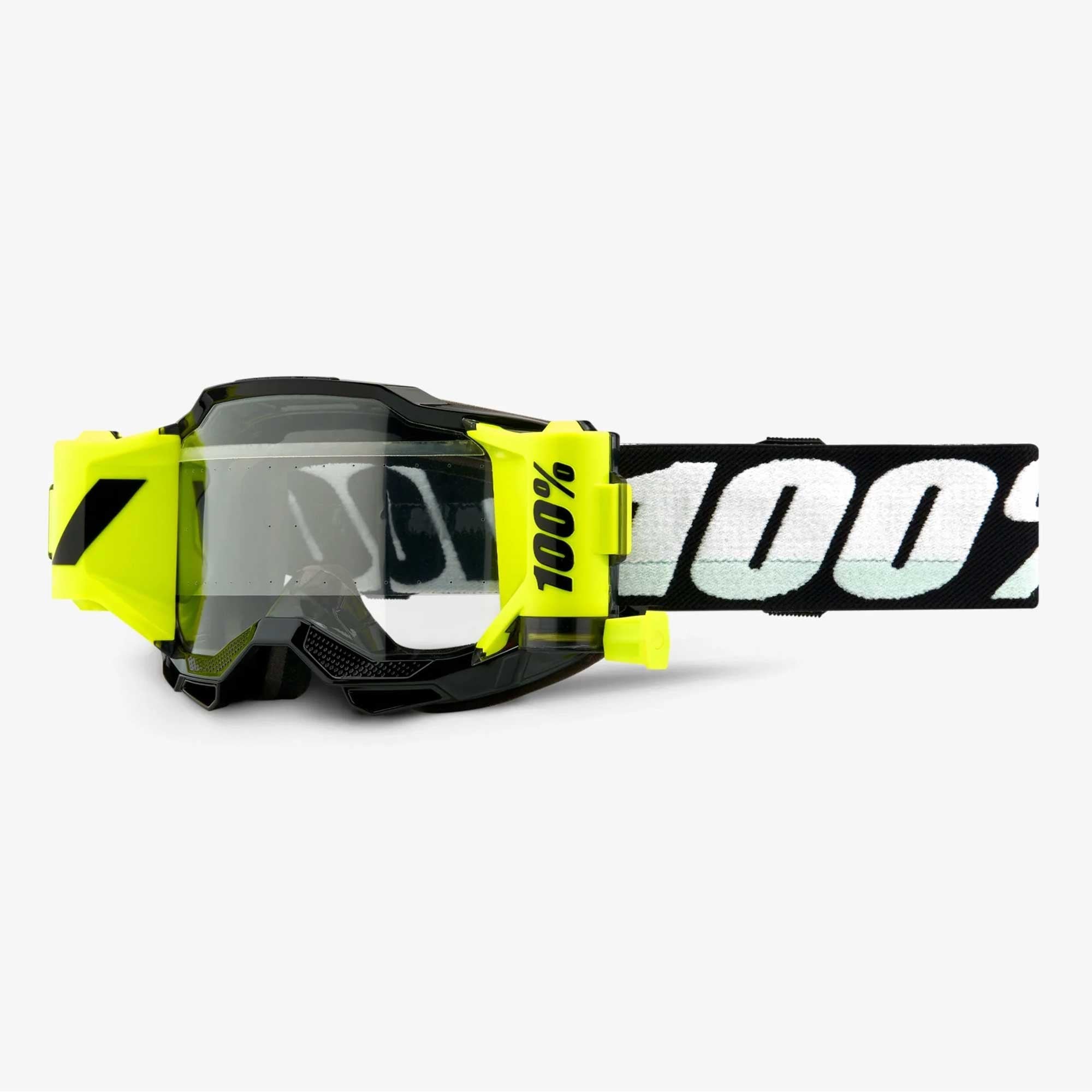 100% MX | MTB Goggles - Accuri-2 FORECAST Roll-Off System (BLACK)