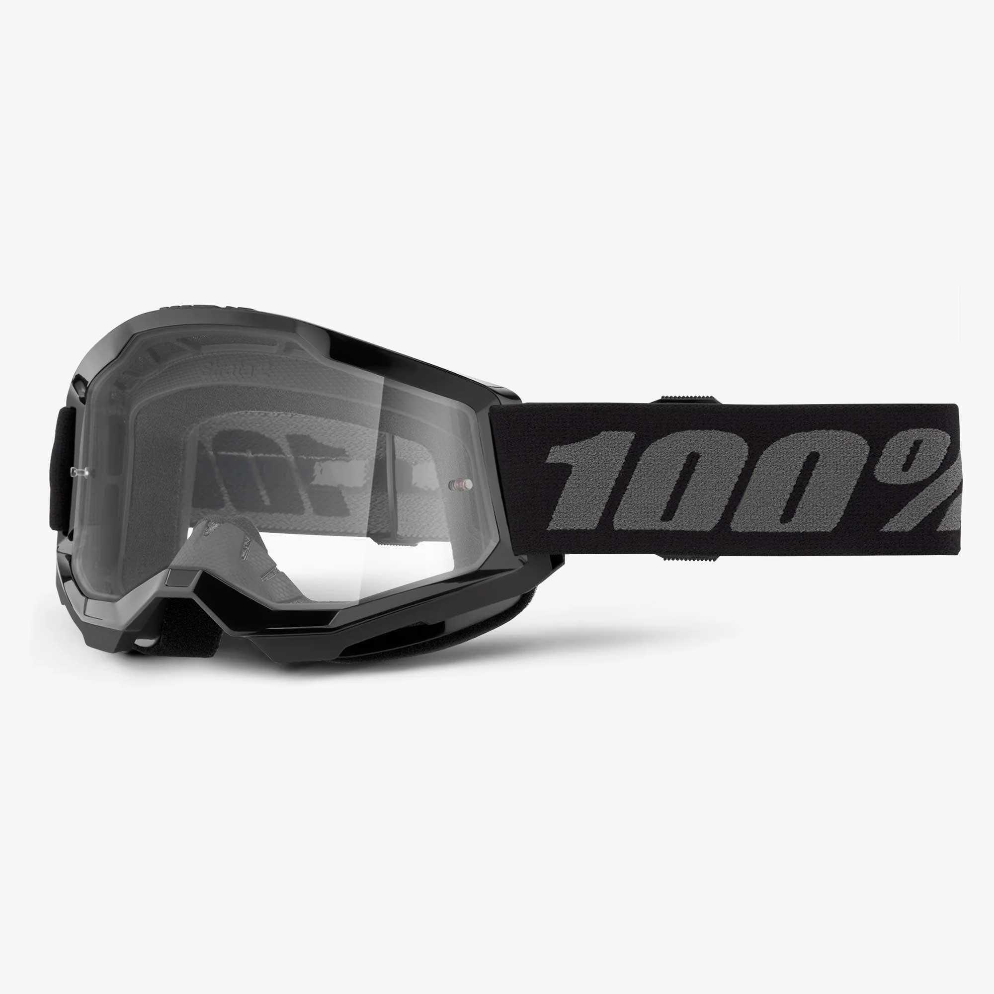 100% MX | MTB Youth Goggles - Strata-2 (BLACK)