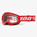 100% MX | MTB Youth Goggles - Strata-2 (RED)