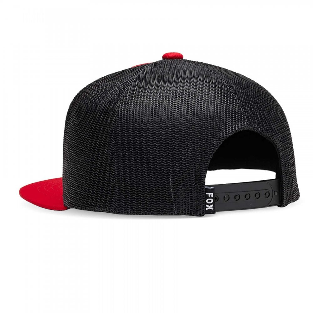 FOX Racing Youth Cap - ABSOLUTE Snapback Mesh Hat (Flame Red)
