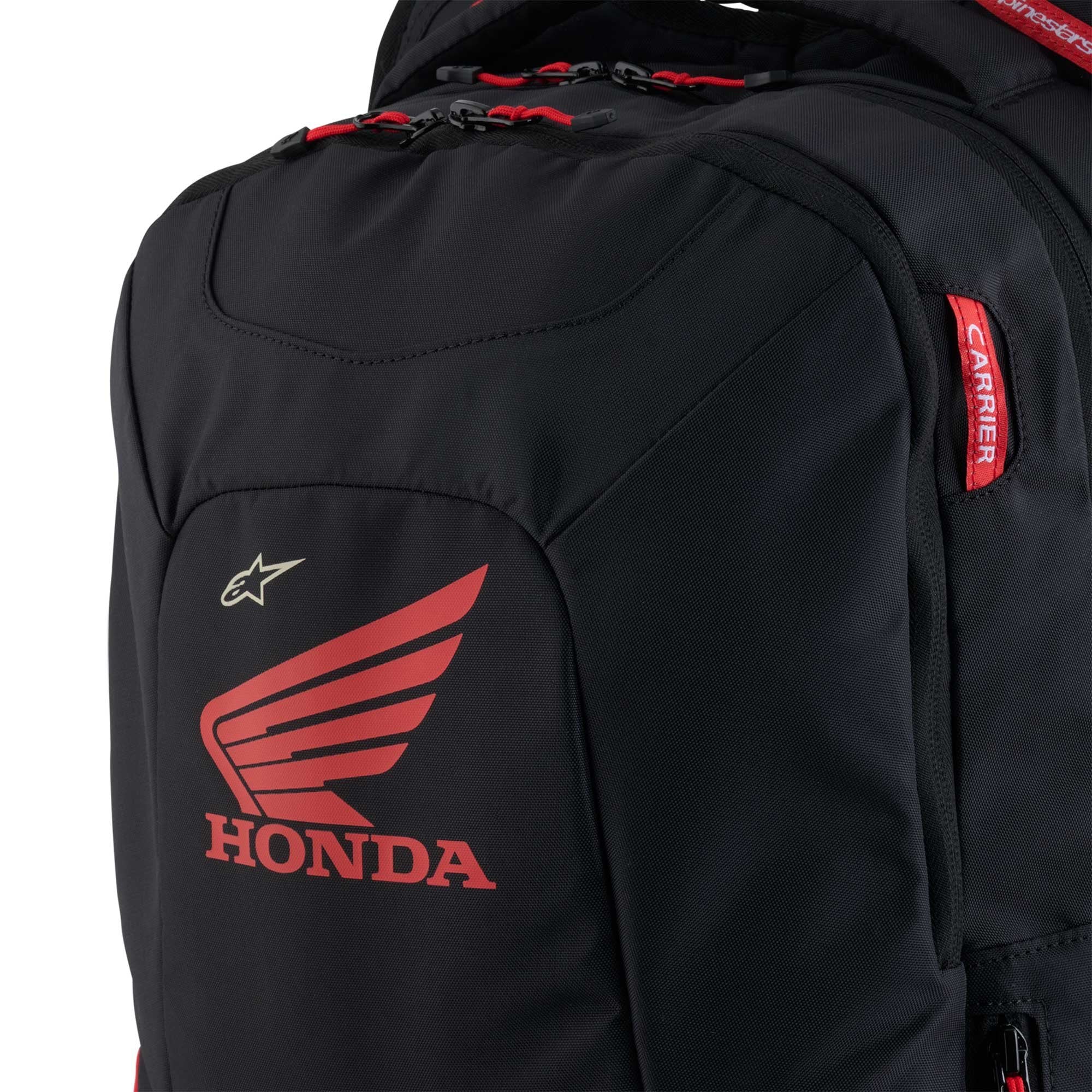 Alpinestars (Honda) Backpack - City Hunter V2 (Black/Bright Red)