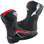 Alpinestars Honda SMX-6 V3 Sports Boots (Black/Bright Red/White)