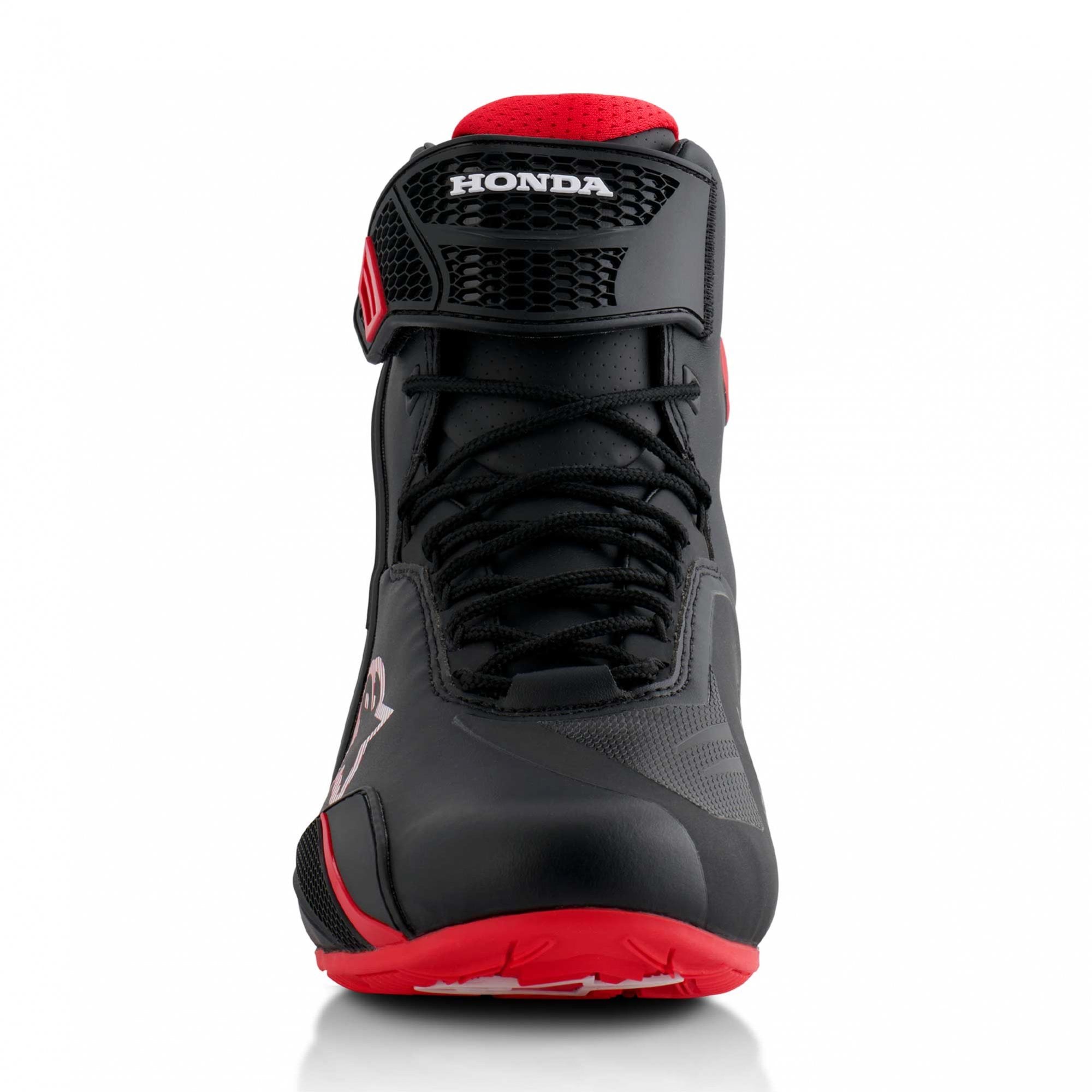 Alpinestars Honda Faster-4 Riding Shoes (Black/Red)