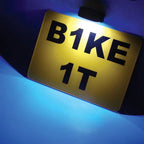 Bike It - LED Number Plate Light - Brushed Cluster