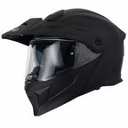 VCAN H276 Flip Up Motorcycle Helmet (Matte Black)
