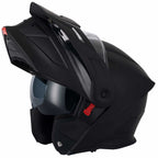 VCAN H276 Flip Up Motorcycle Helmet (Matte Black)