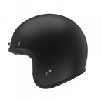 Bell Open Face Helmet - Custom 500 Solid  (Matt Black)