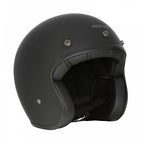 Merlin (2025) Open Face Helmet - Blackbird Jet - (Matt Black)