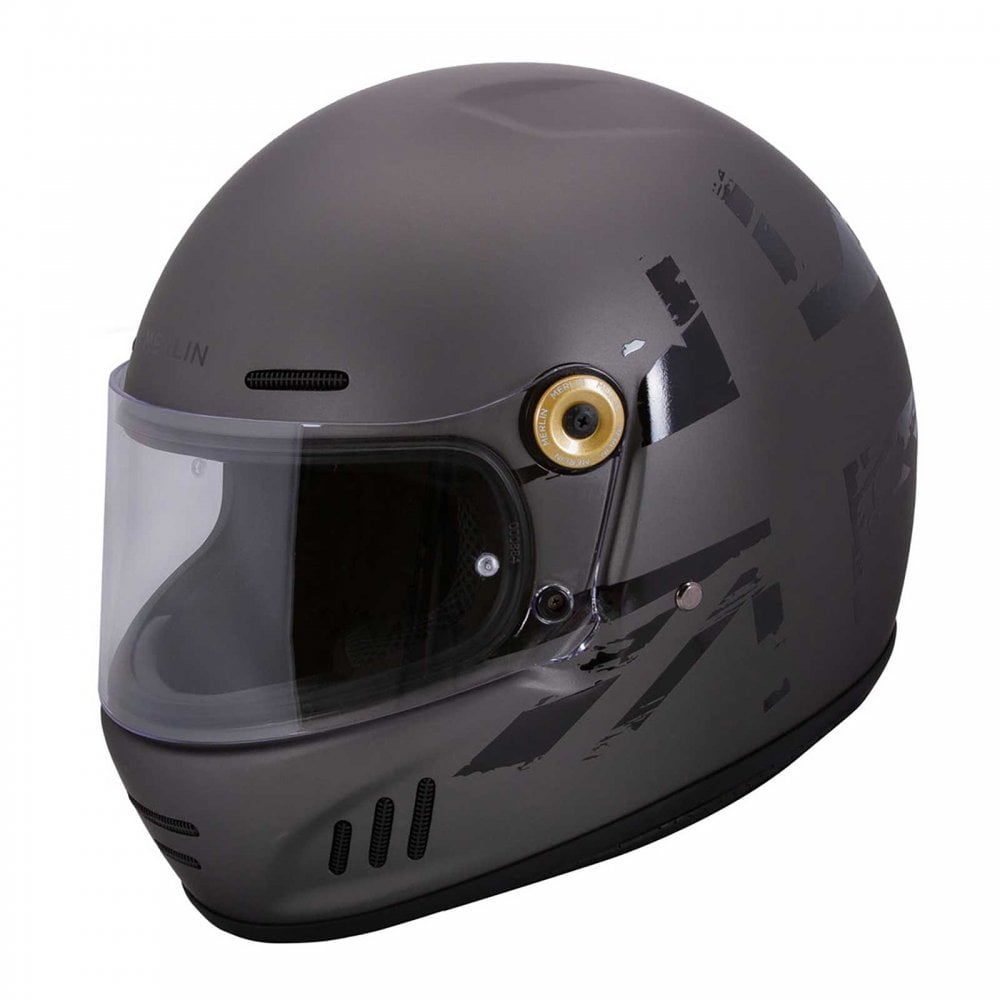 Merlin (2025) Full Face Helmet - Revival - Union (Matt Grey)