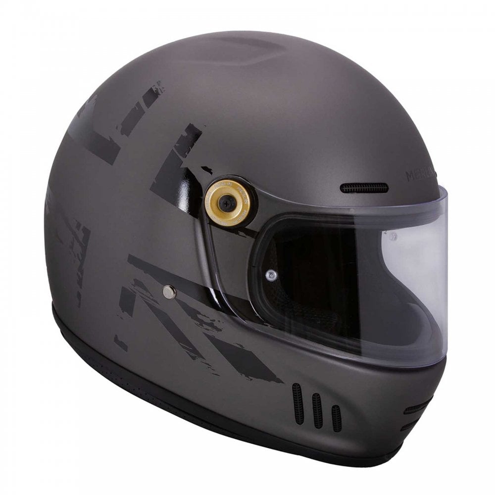 Merlin (2025) Full Face Helmet - Revival - Union (Matt Grey)